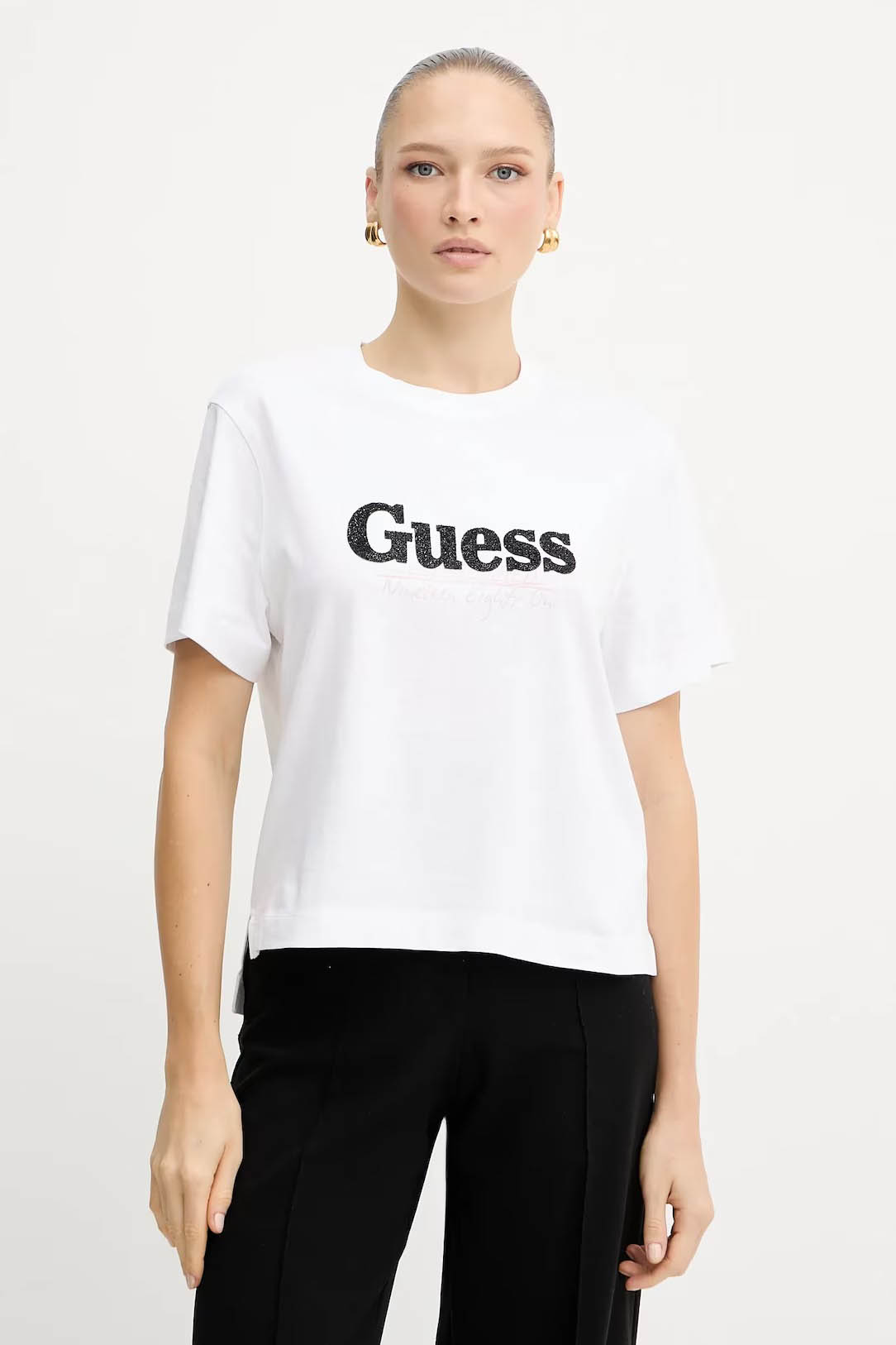 Camiseta de la marca Guess Jeans Blanco