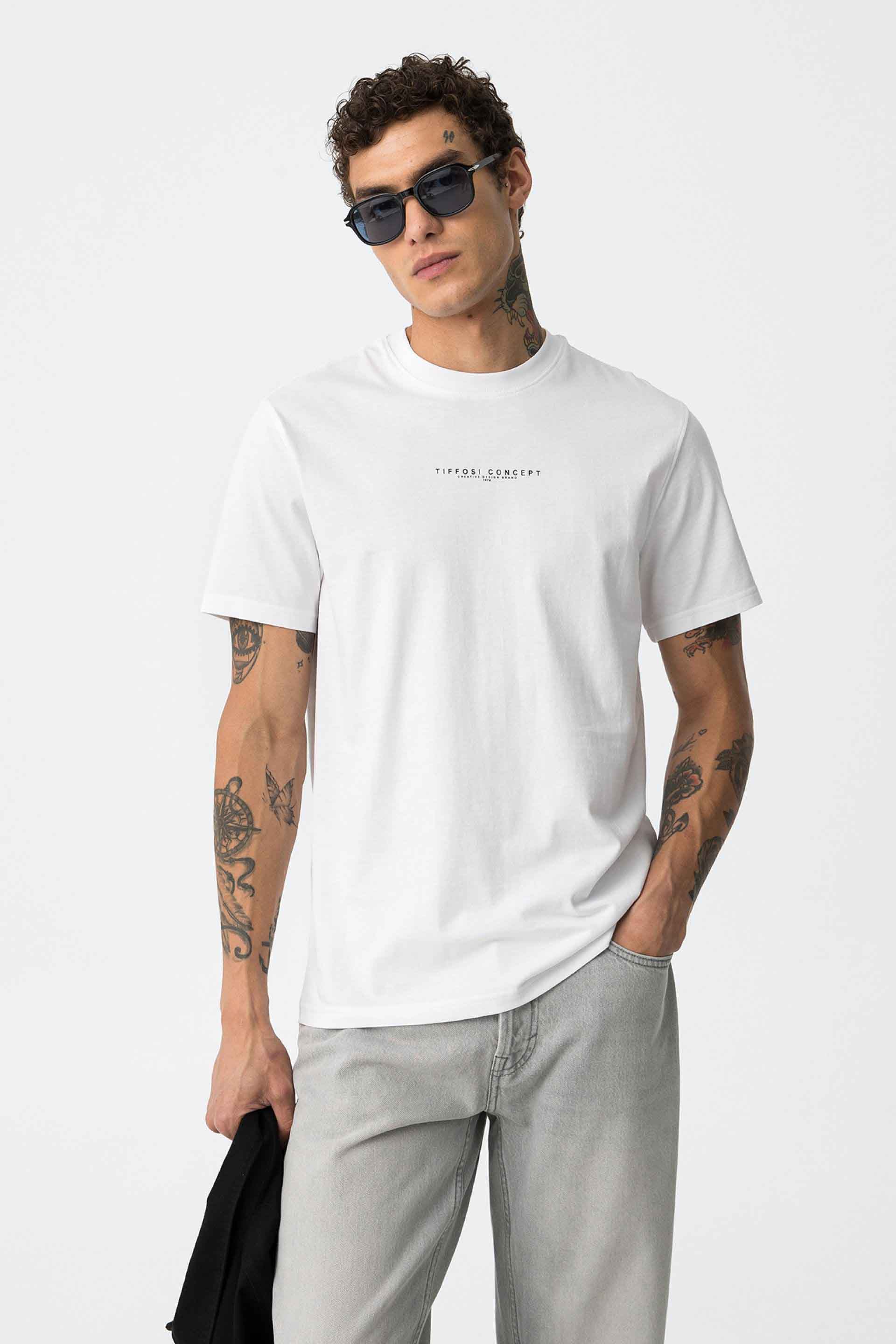 Camiseta de la marca Tiffosi Blanco