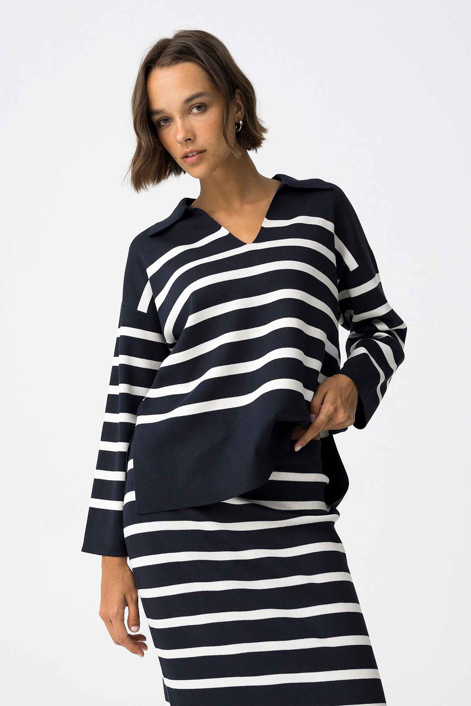 Suéter de la marca Tiffosi Azul Marino