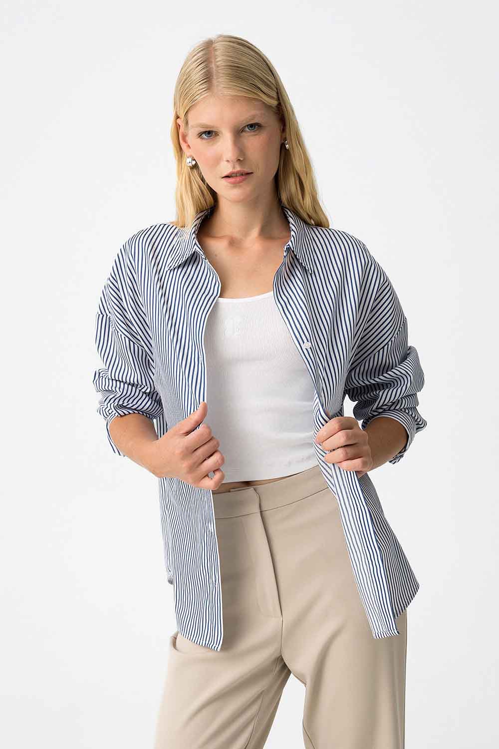 Camisa de la marca Tiffosi Rayas