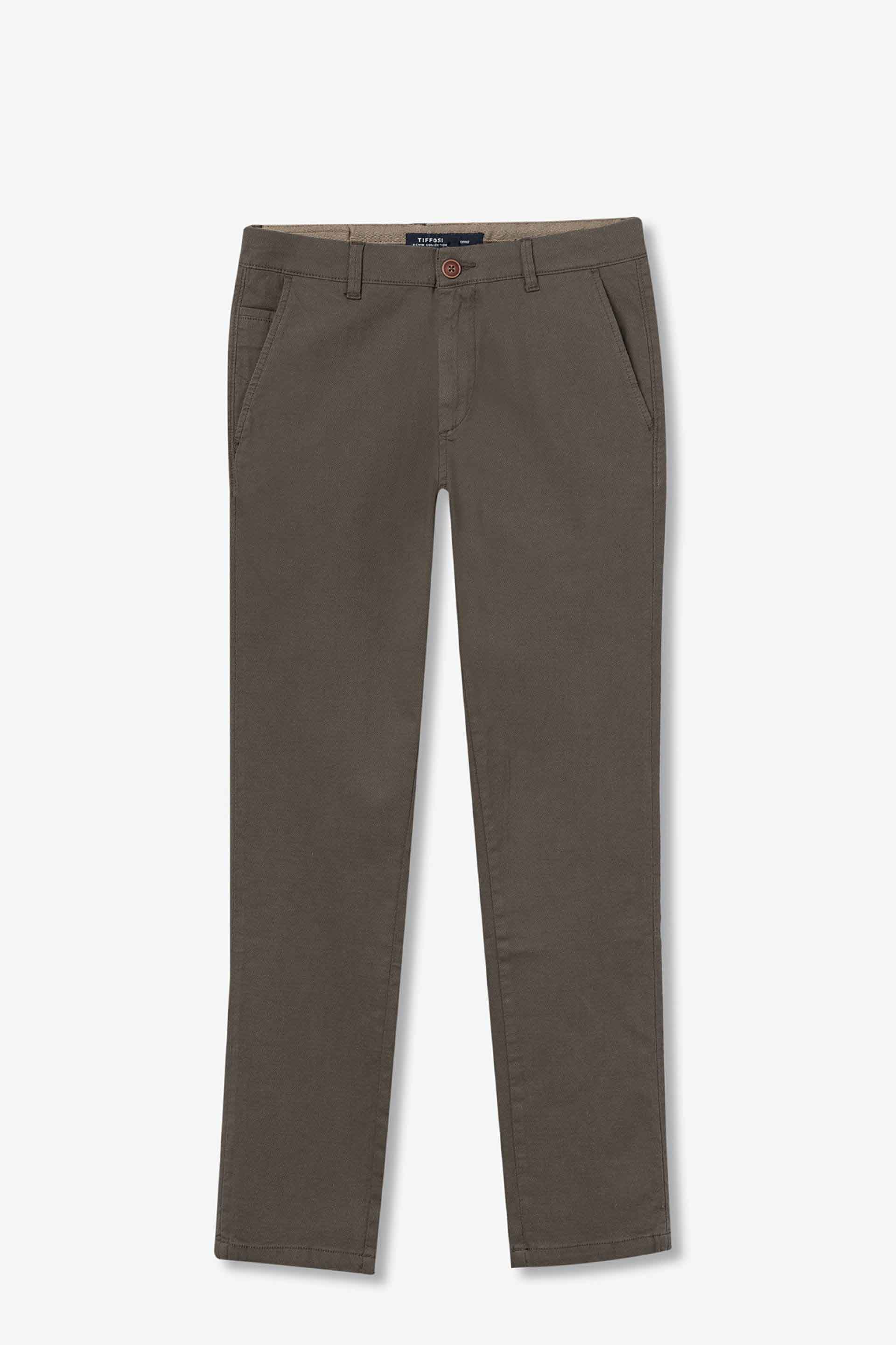 Pantalón de la marca Tiffosi Marron