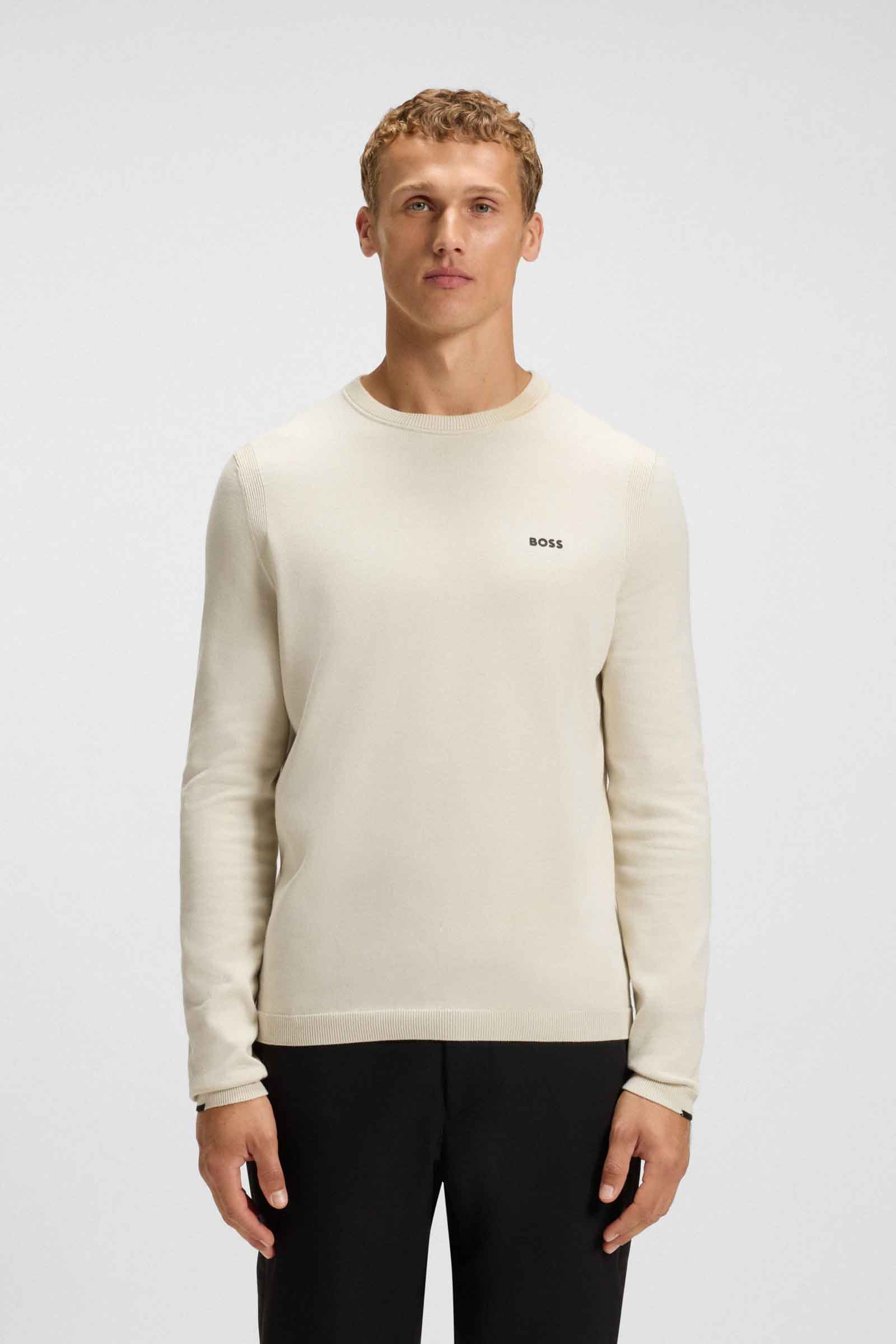 Suéter de la marca BOSS Blanco