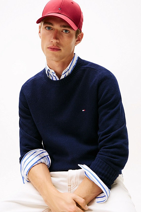 Suéter de la marca Tommy Hilfiger Azul Marino