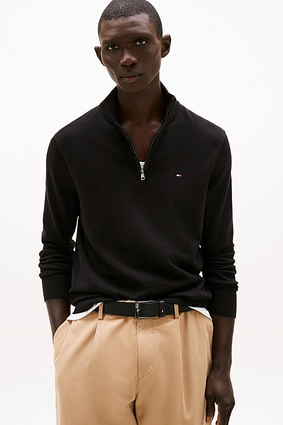 Suéter de la marca Tommy Hilfiger Negro