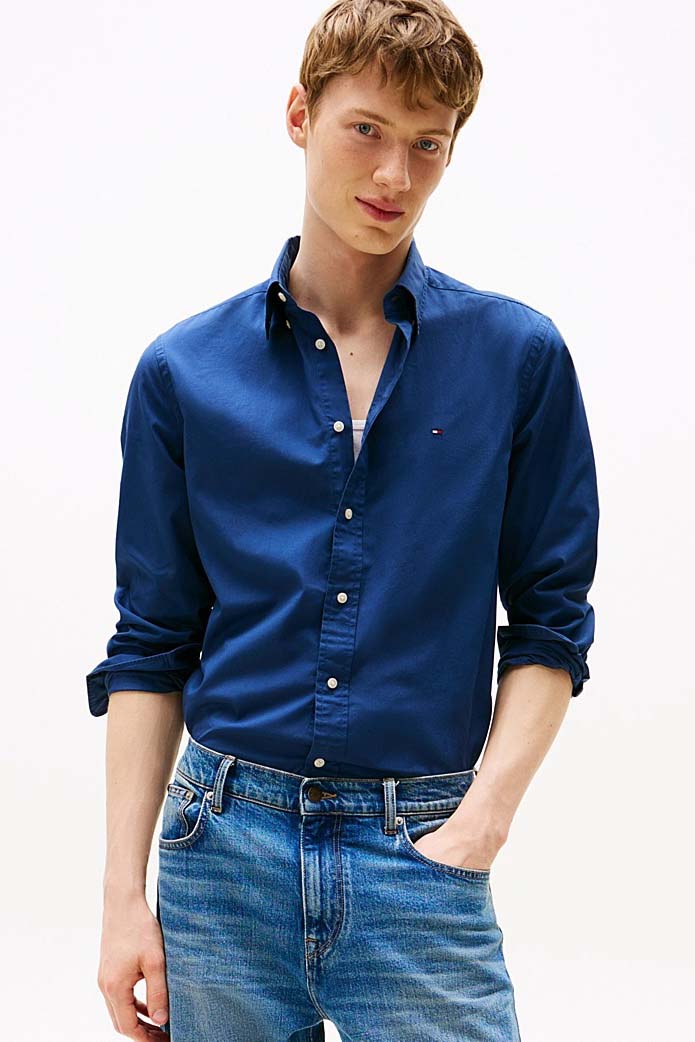 Camisa de la marca Tommy Hilfiger Azul