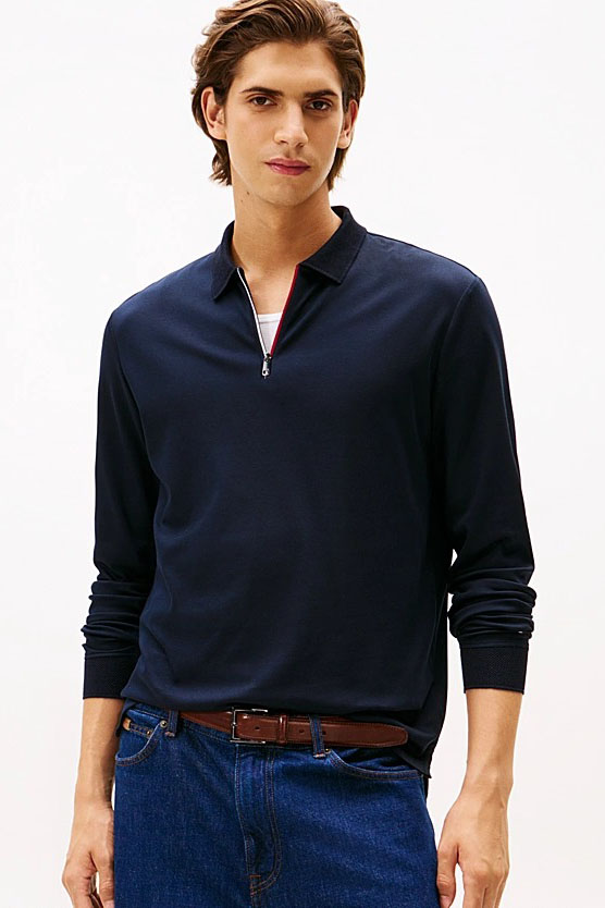 Polo de la marca Tommy Hilfiger Azul Marino
