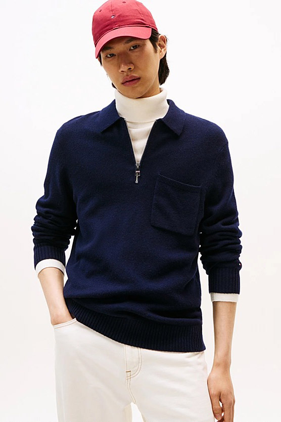 Polo de la marca Tommy Hilfiger Azul Marino