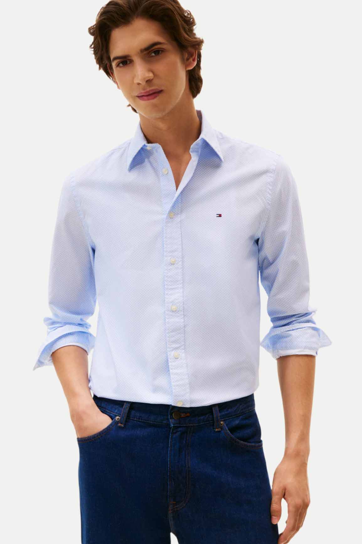 Camisa de la marca Tommy Hilfiger Azul