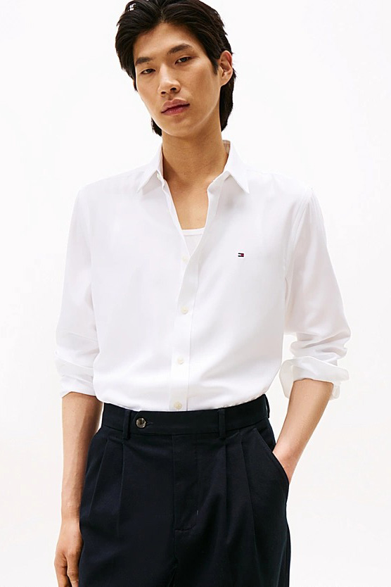 Camisa de la marca Tommy Hilfiger Blanco