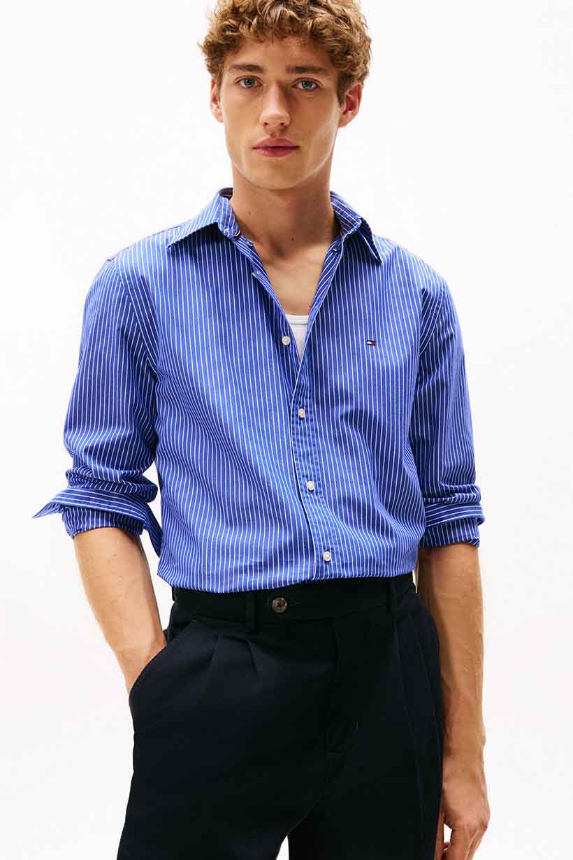 Camisa de la marca Tommy Hilfiger Azul