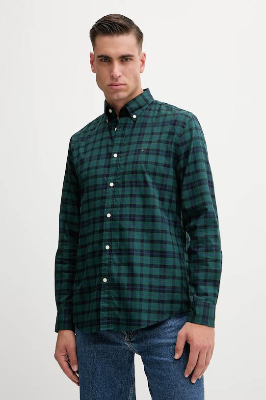 Camisa de la marca Tommy Hilfiger Celeste