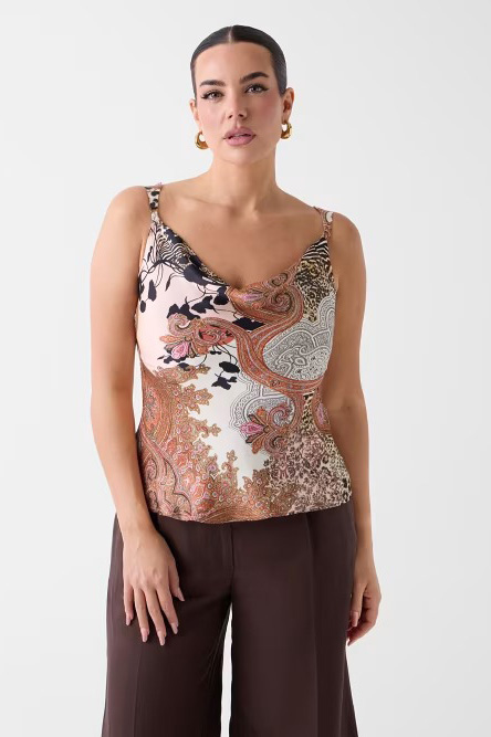 Top de la marca Marciano Estampado