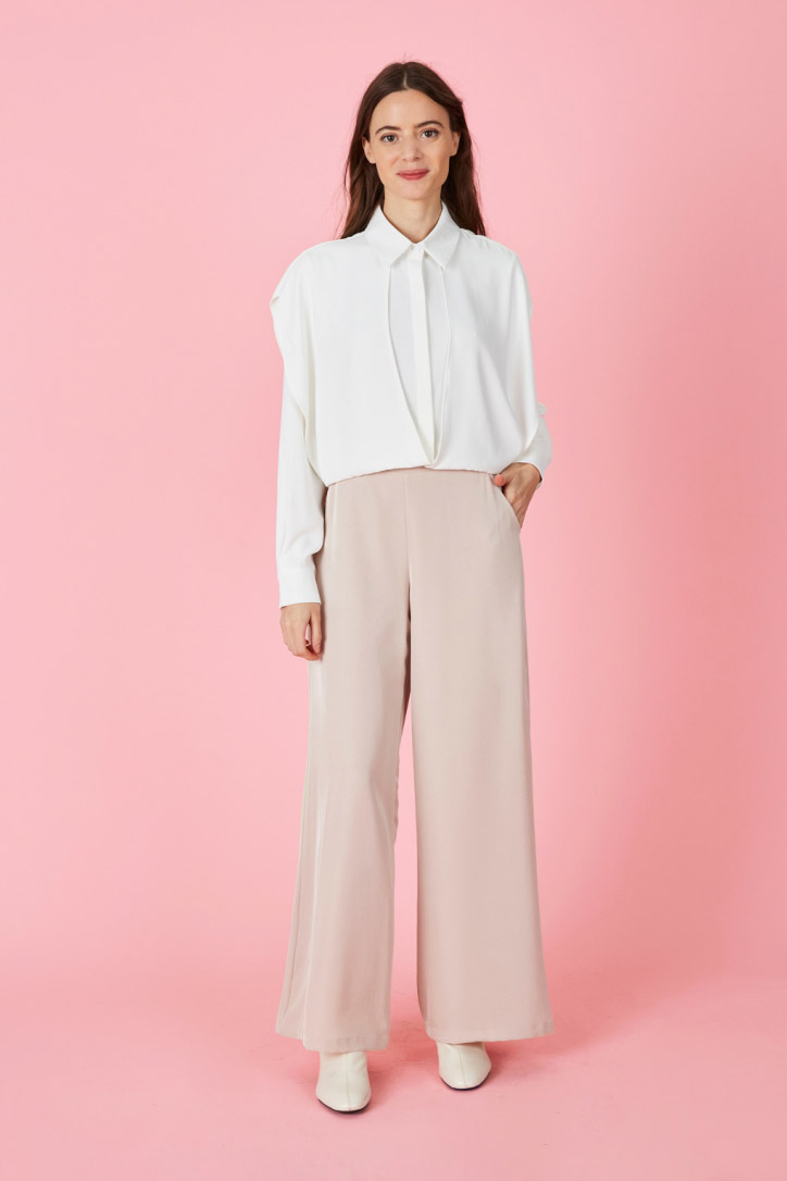 Pantalón de la marca QGuapa Milano Beige