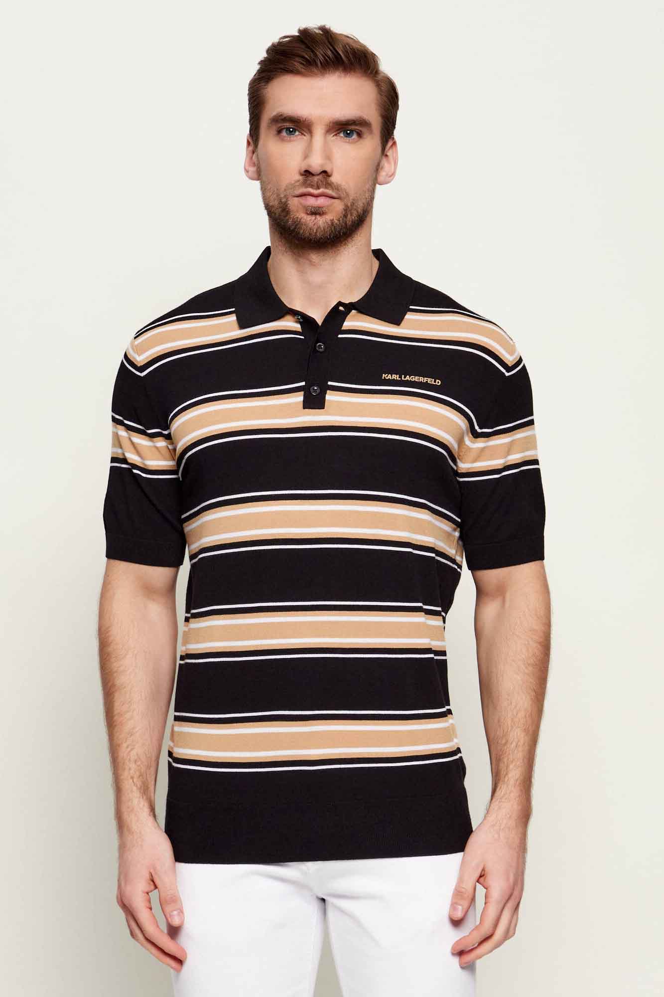 Polo de la marca Karl Lagerfeld Negro