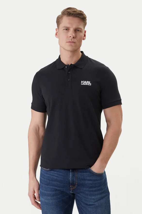 Polo de la marca Karl Lagerfeld Azul Marino