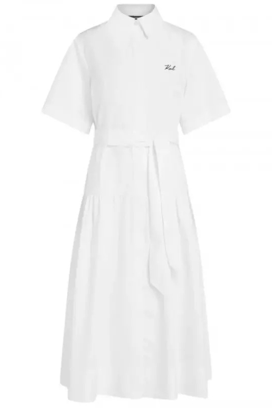 Vestido de la marca Karl Lagerfeld Blanco