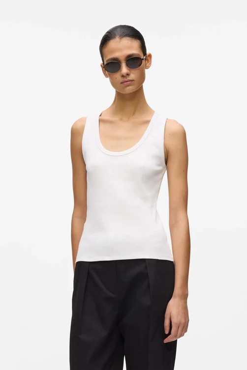 Top de la marca Karl Lagerfeld Blanco
