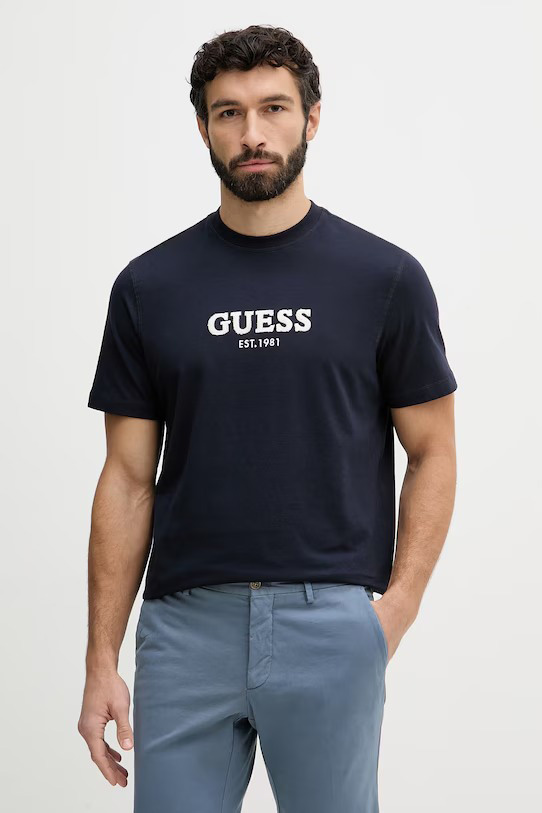Camiseta de la marca Guess Jeans Azul Marino