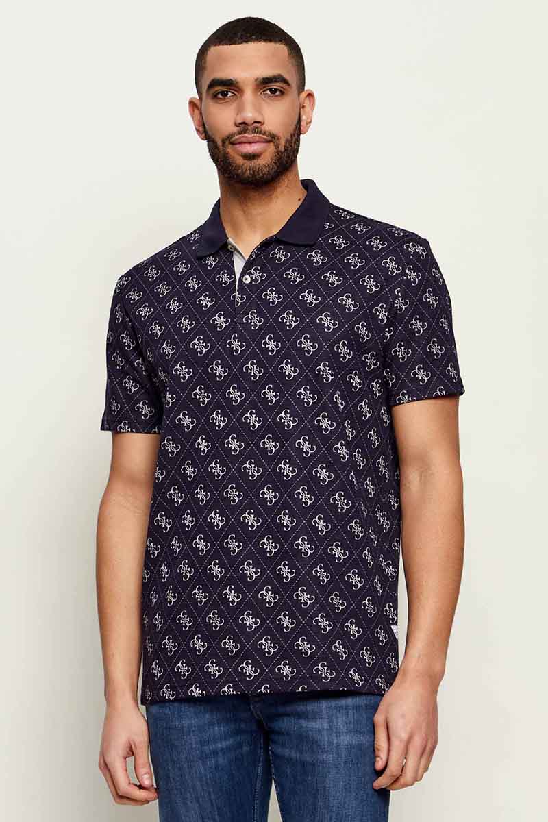 Polo de la marca Guess Jeans Azul Marino