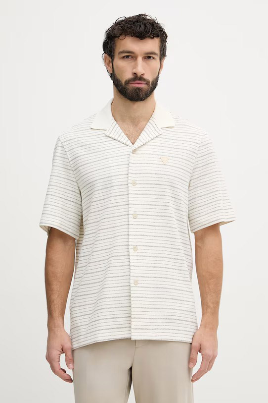 Camisa de la marca Guess Jeans Beige