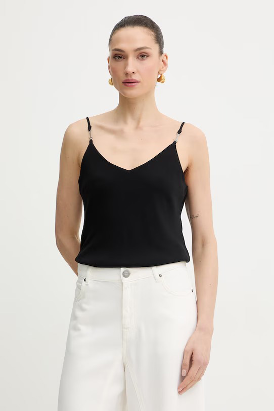 Top de la marca Guess Jeans Negro