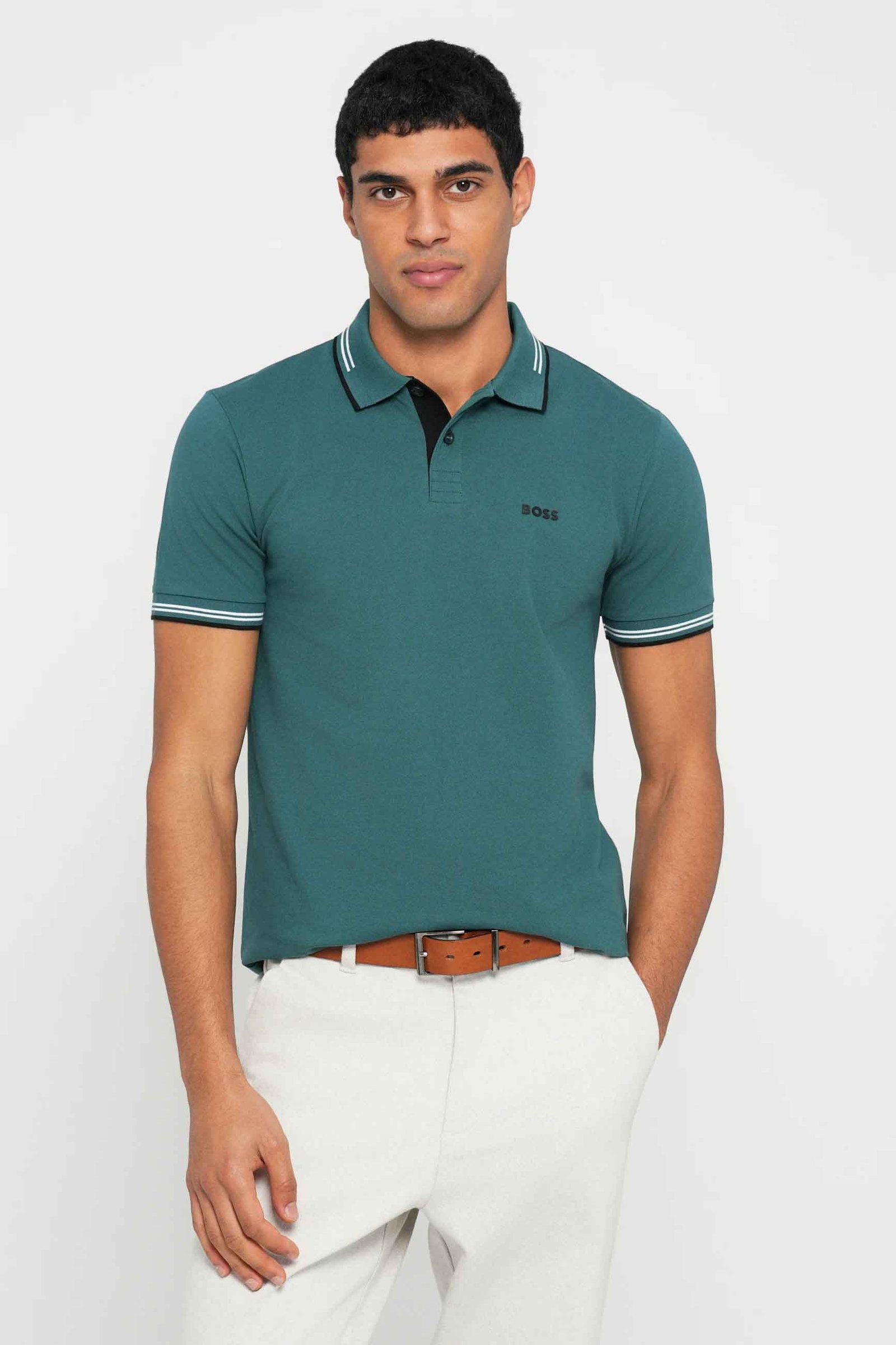 Polo de la marca BOSS Verde