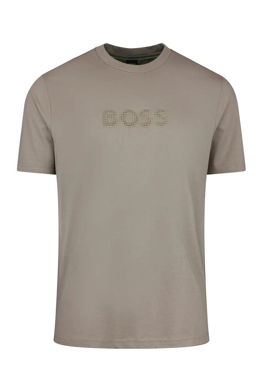 Camiseta de la marca BOSS Caqui