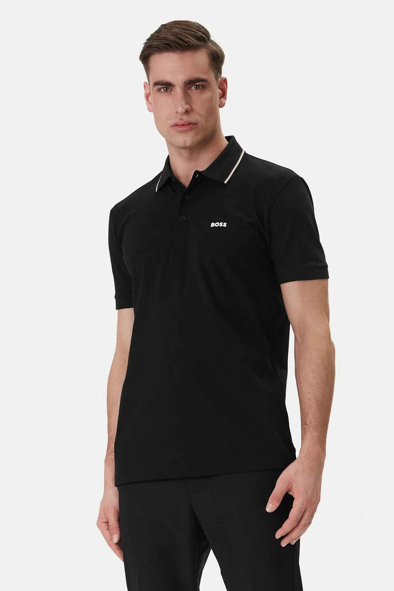 Polo de la marca BOSS Negro