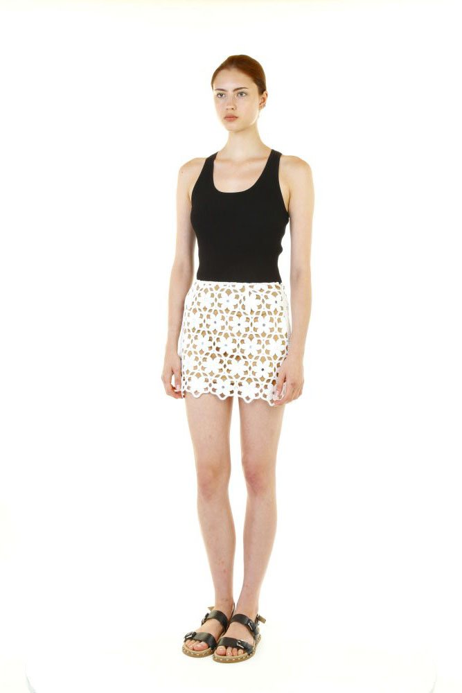 Falda de la marca Michael Kors Blanco