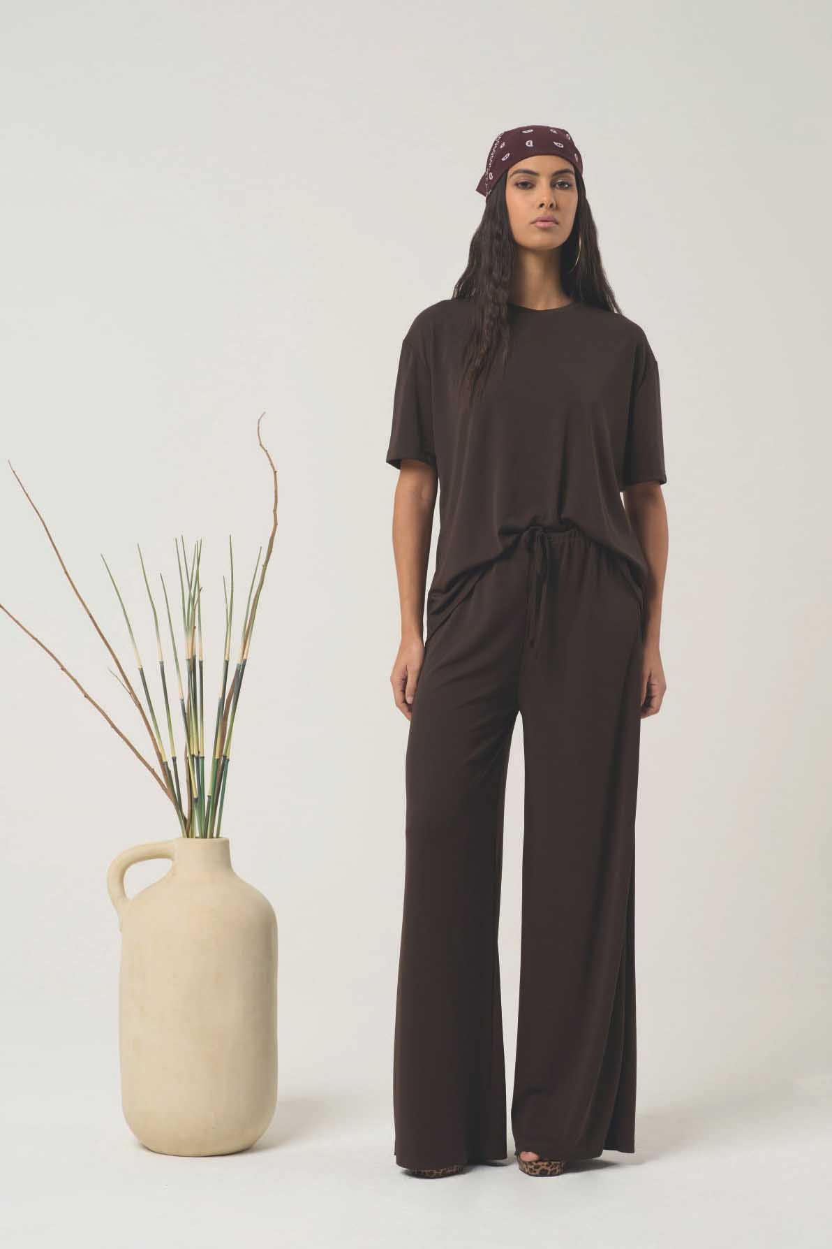 Pantalón de la marca QGuapa Milano Marrón