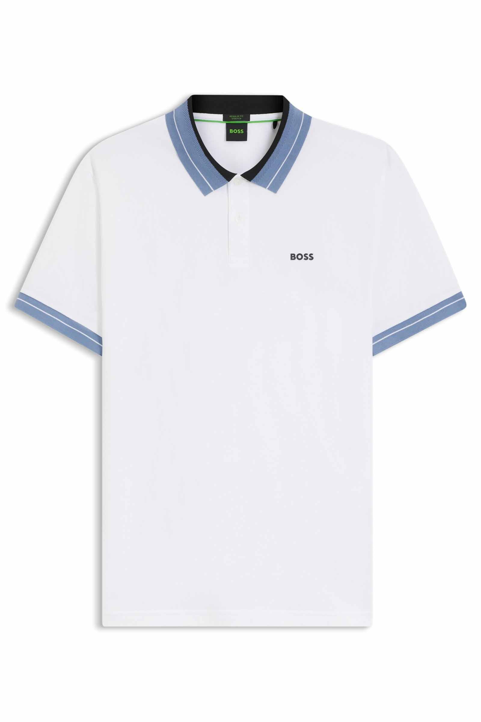 Polo de la marca BOSS Blanco