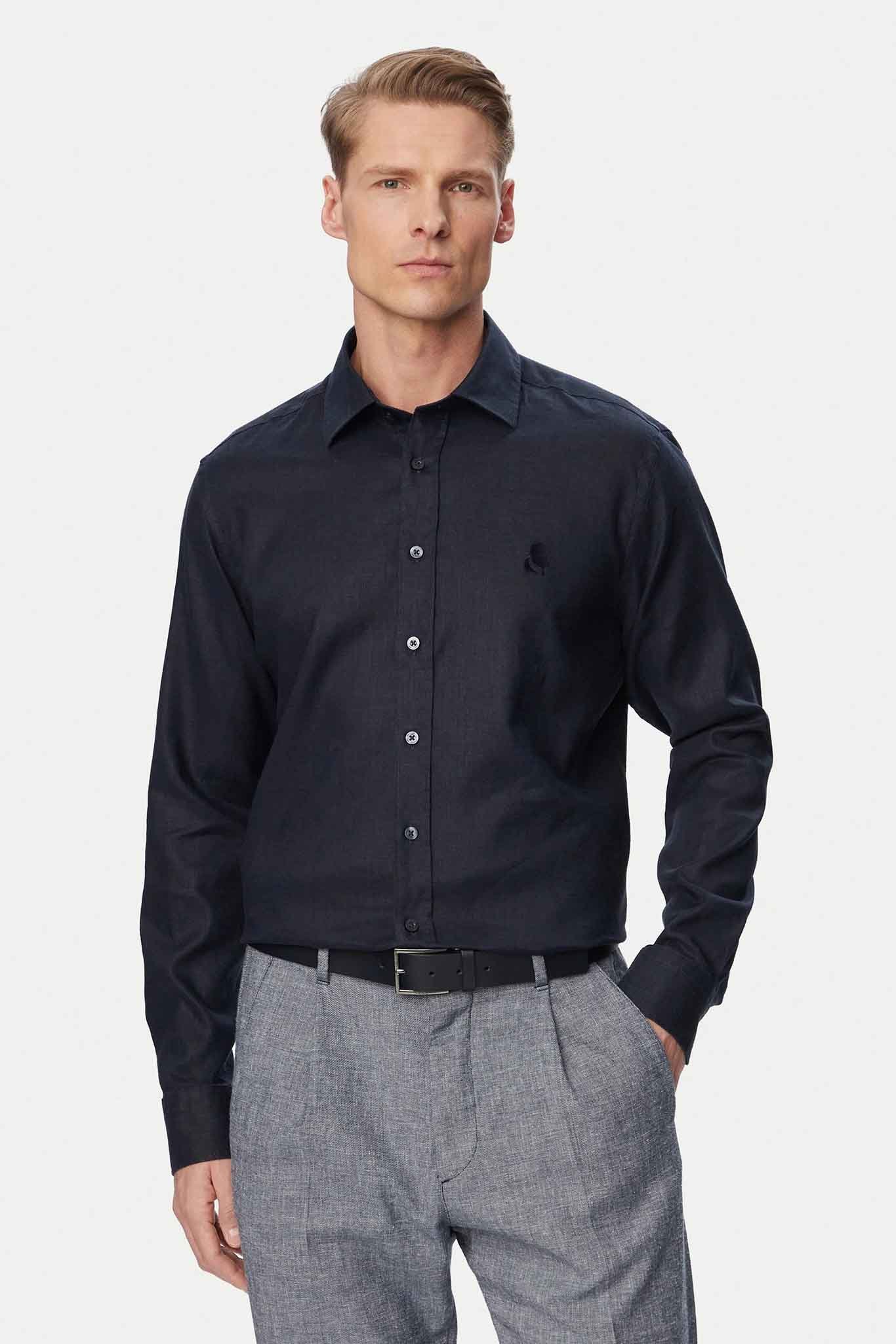 605084562791az Camisa de la marca Karl Lagerfeld Azul Marino