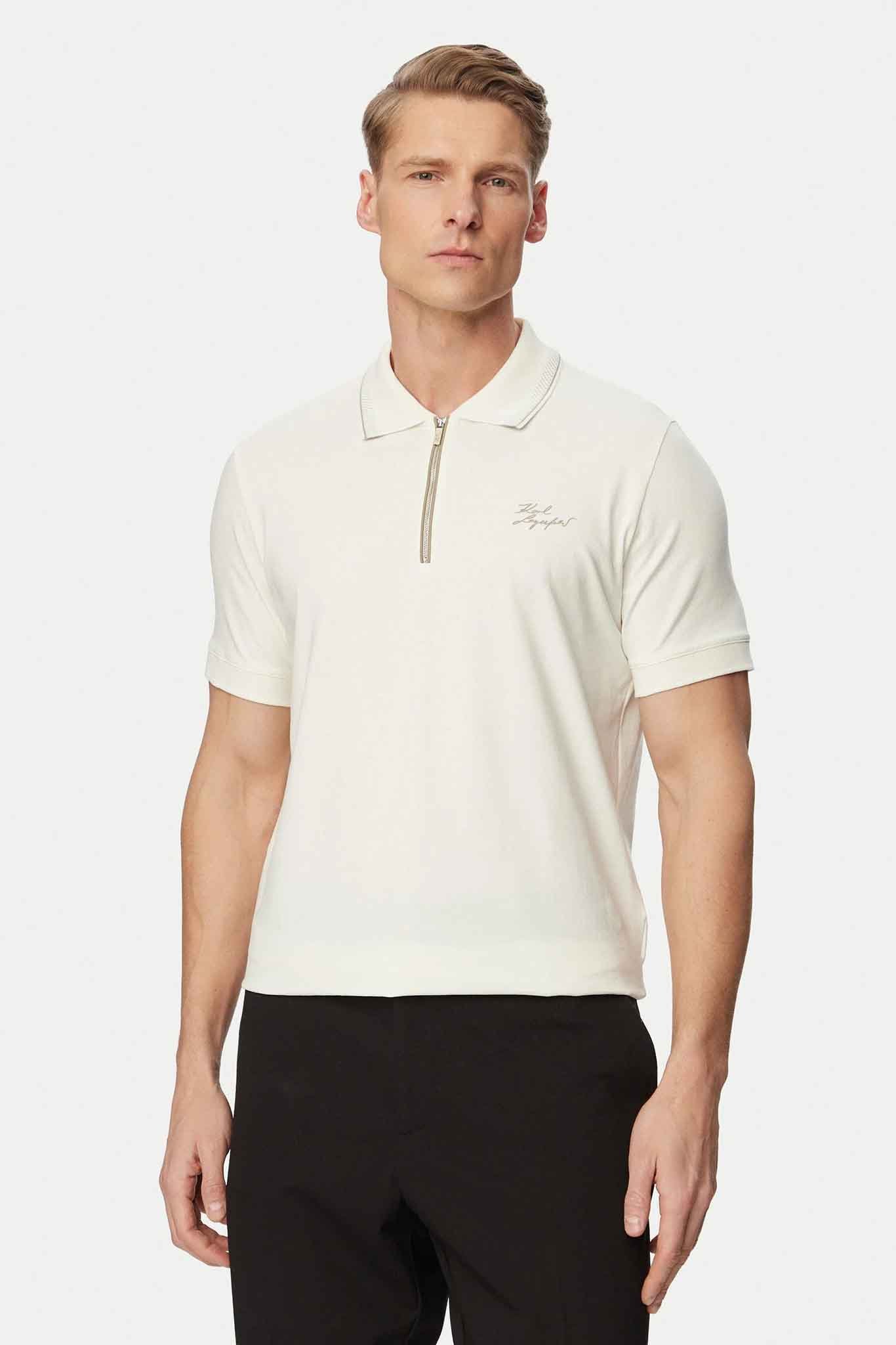 Polo de la marca Karl Lagerfeld Blanco