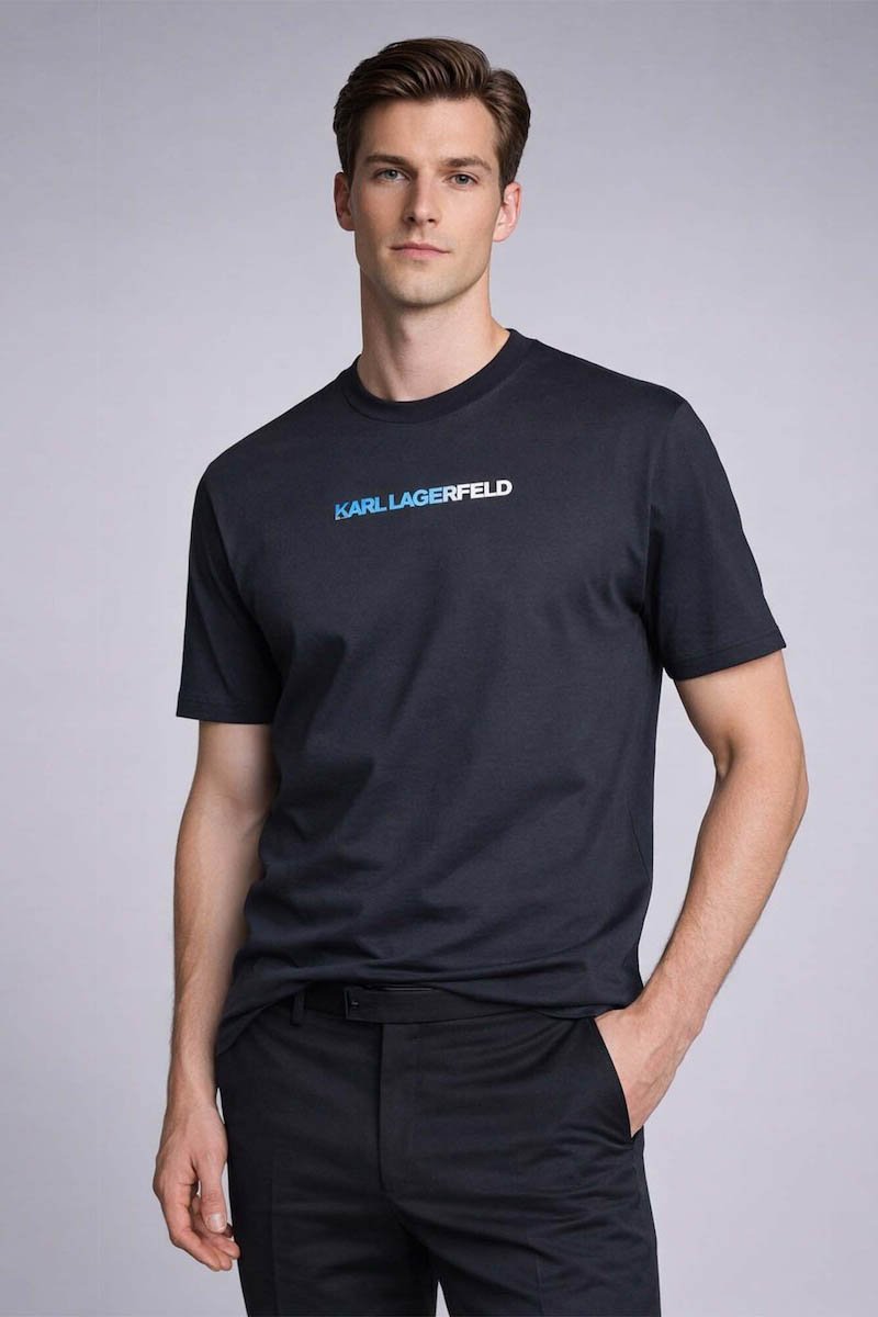 Camiseta de la marca Karl Lagerfeld Azul Marino