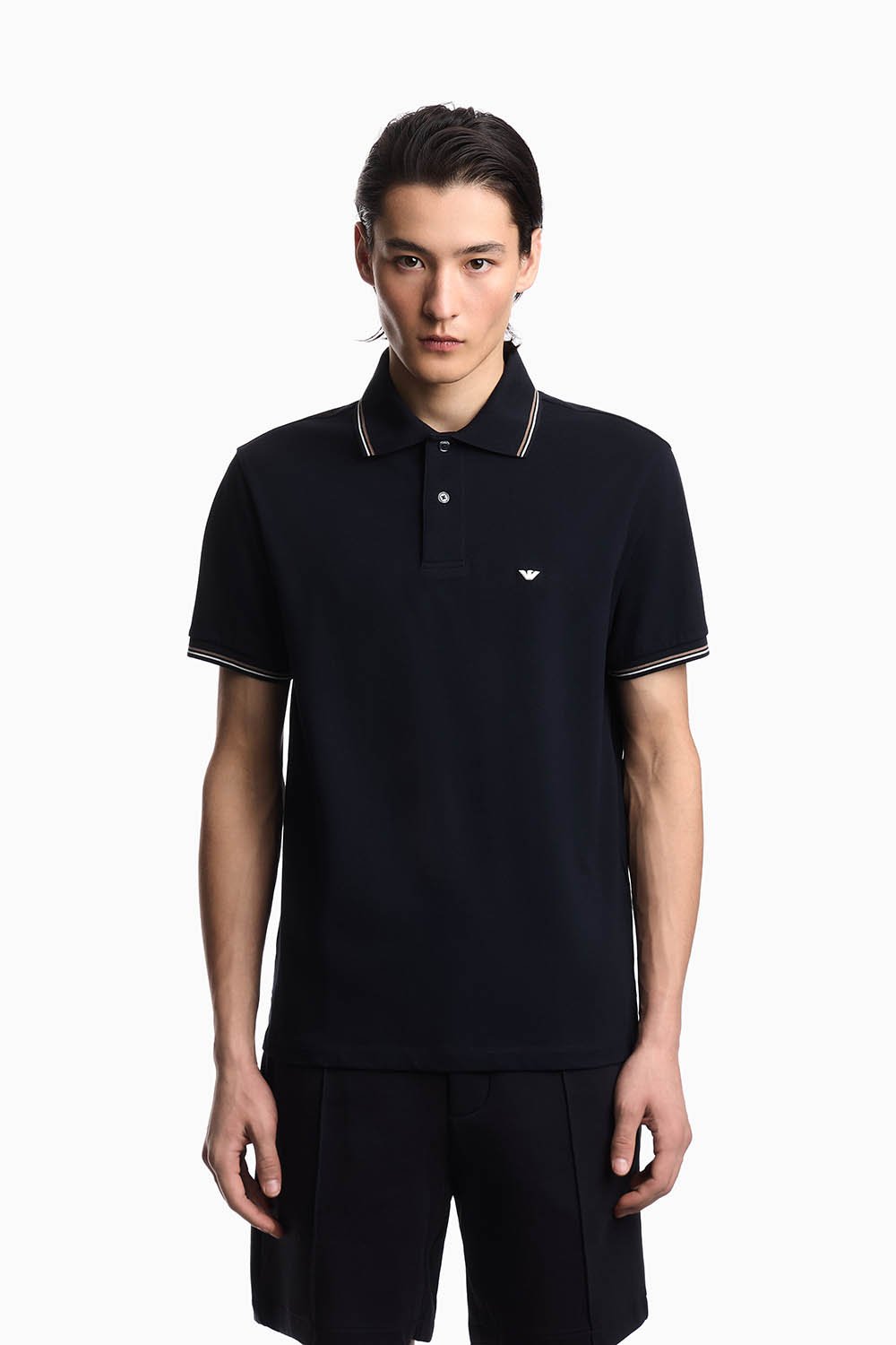 EM004607AF23090az Polo de la marca Emporio Armani Azul Marino