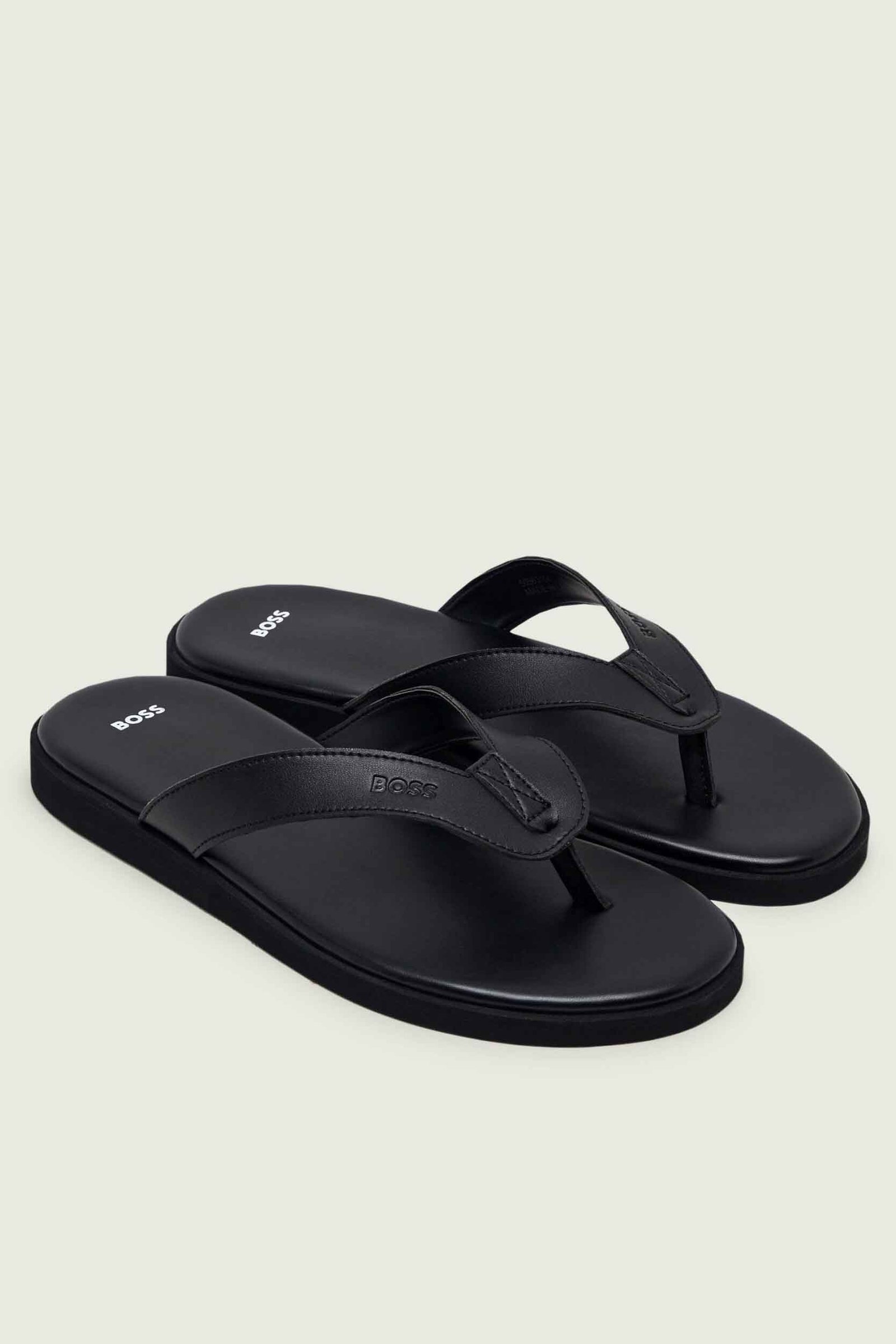 Chanclas de la marca BOSS Negro