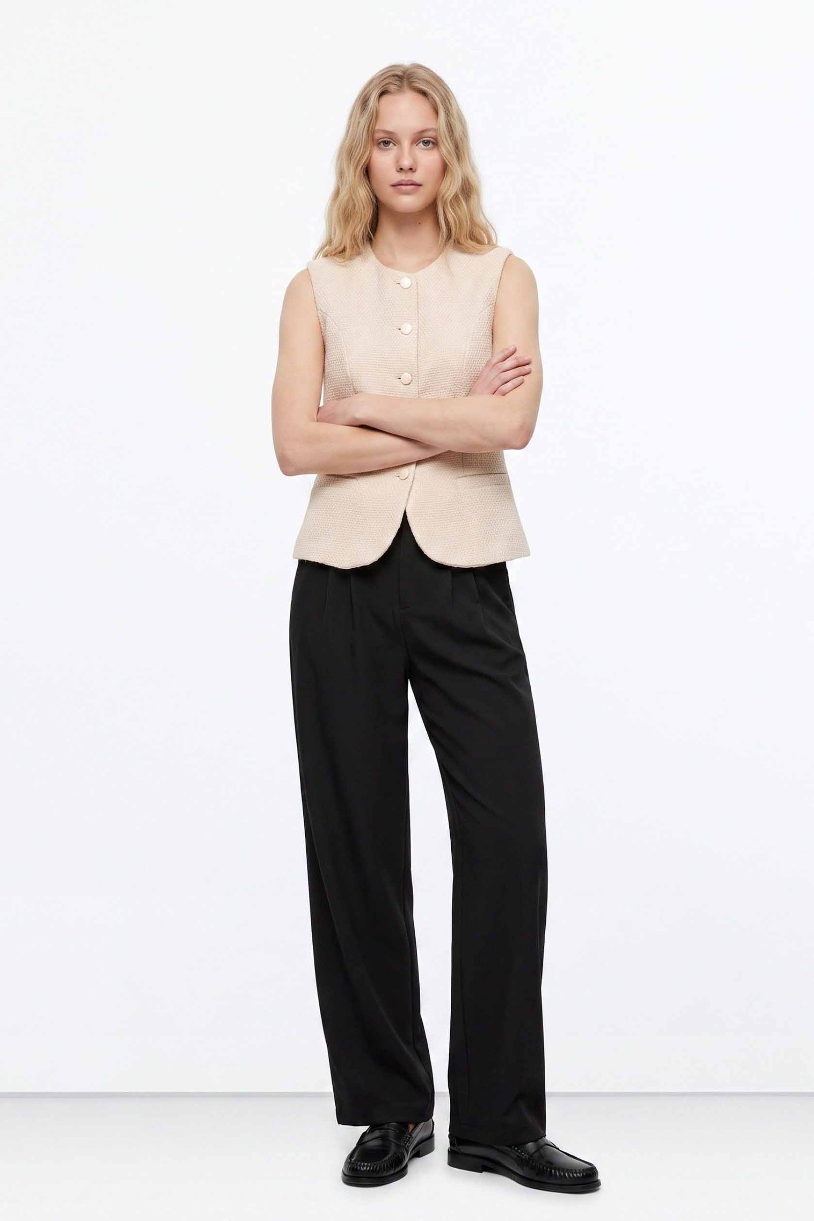 Pantalón de la marca Tiffosi Negro
