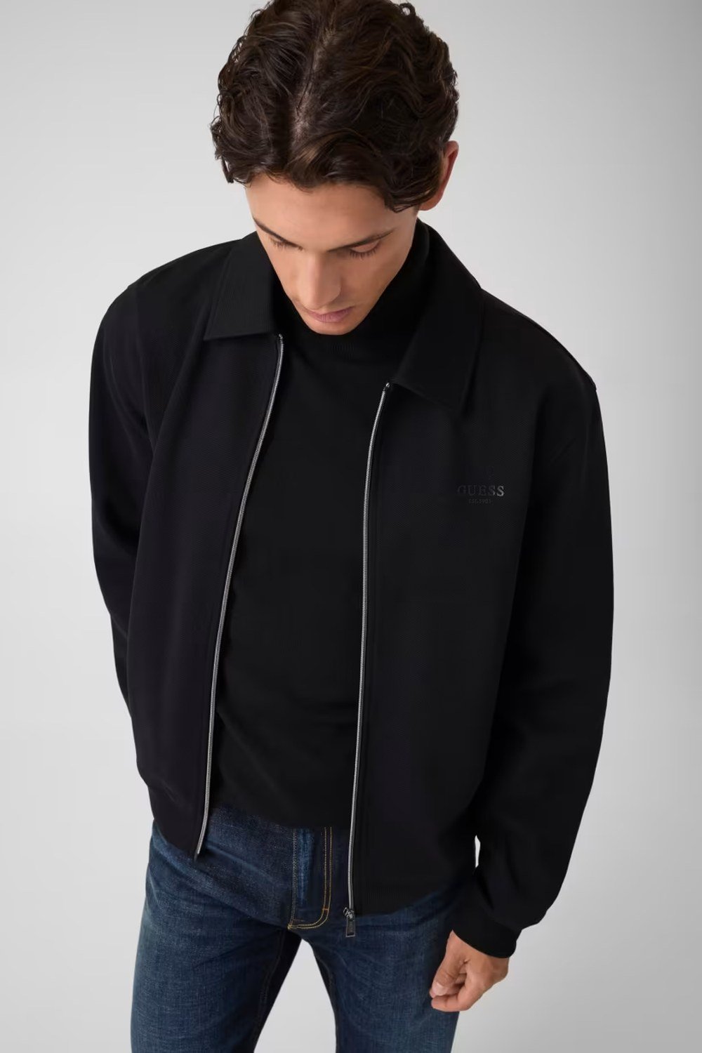 Chaqueta de la marca Guess Jeans Negro