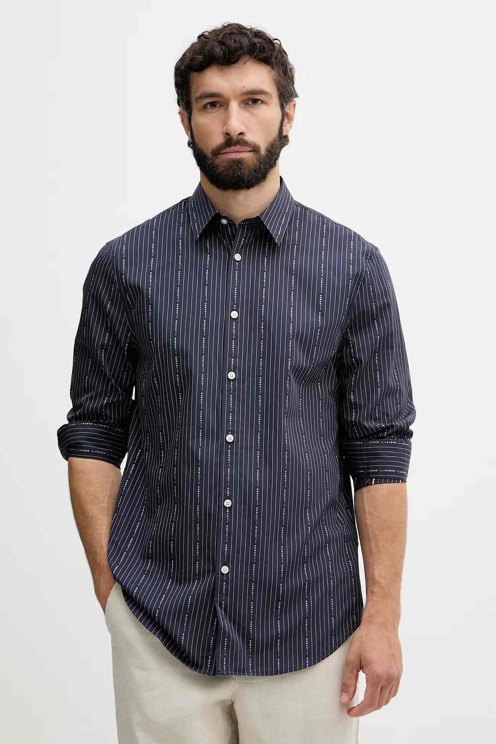 Camisa de la marca Guess Jeans Azul