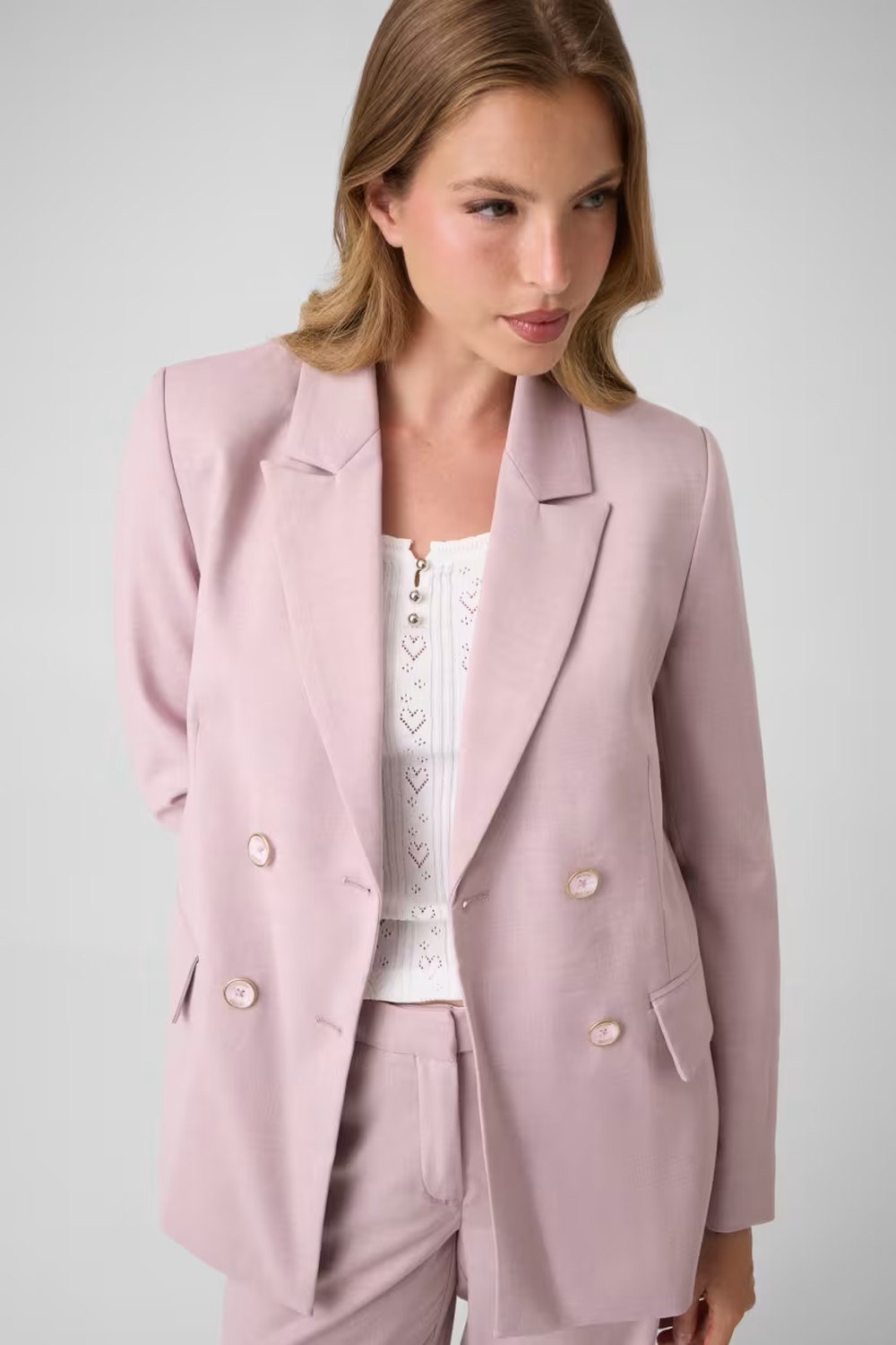 Blazer de la marca Guess Jeans Rosa