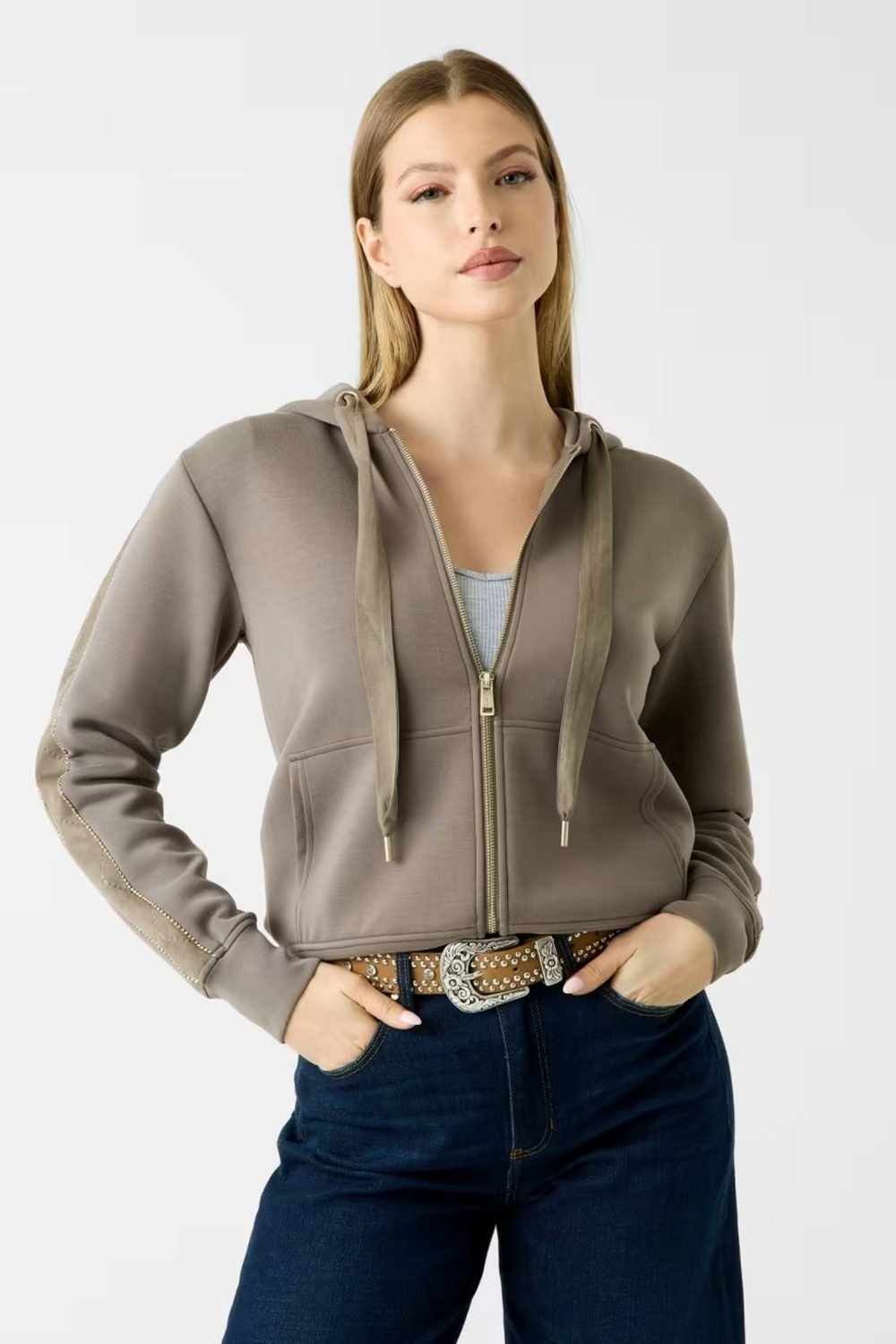 Chaqueta de la marca Guess Jeans Marrón