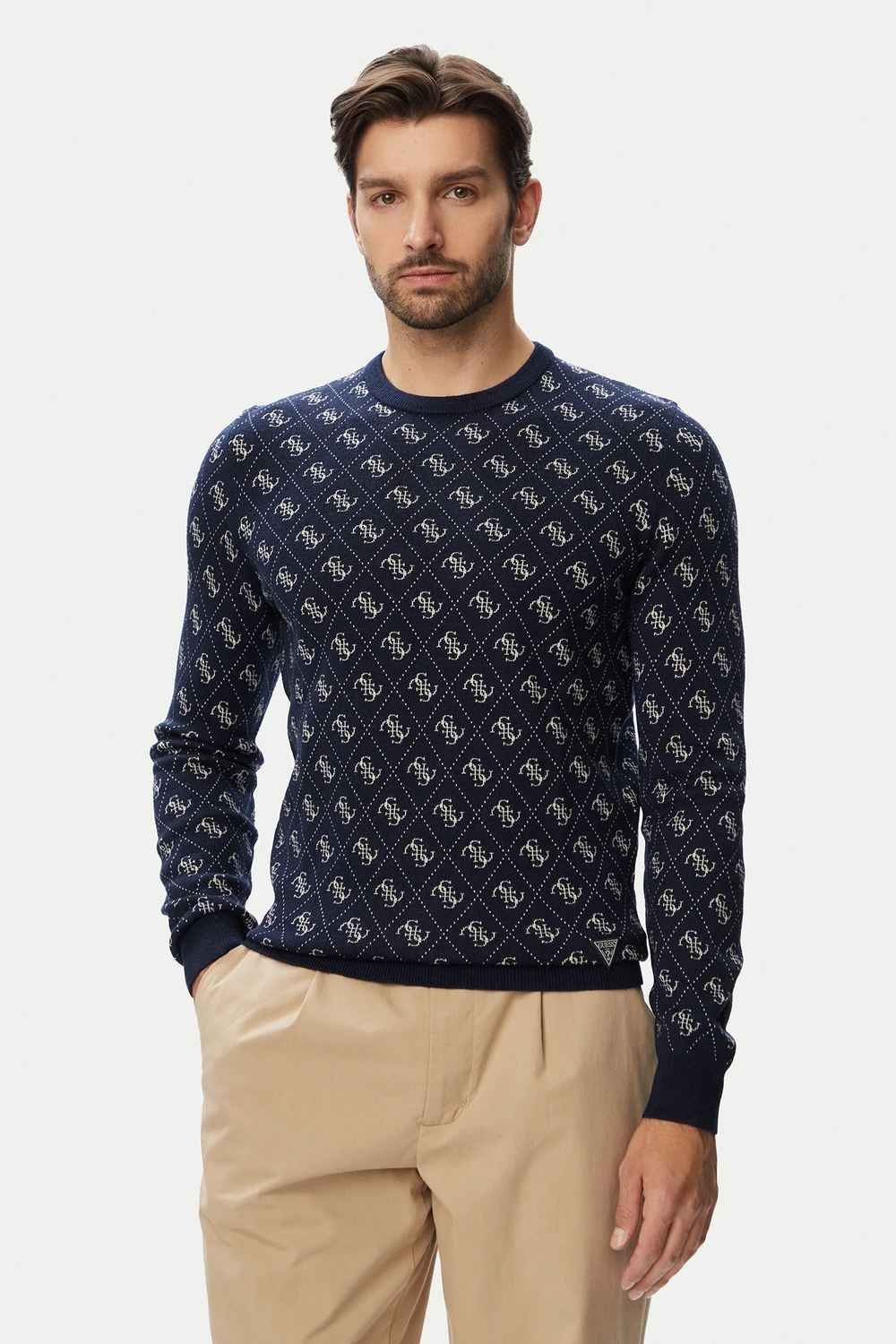 Suéter de la marca Guess Jeans Marino
