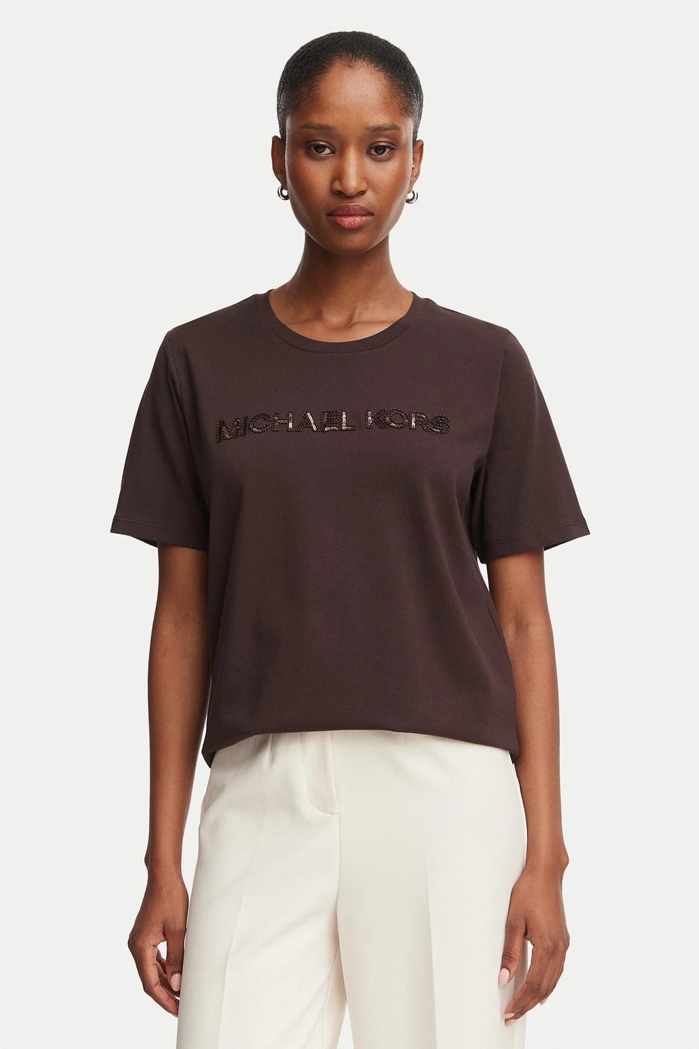 Camiseta de la marca Michael Kors Marrón