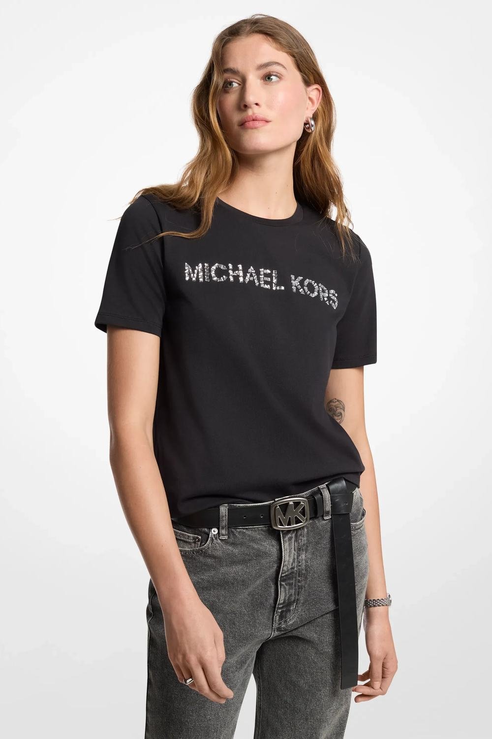 Camiseta de la marca Michael Kors Negro