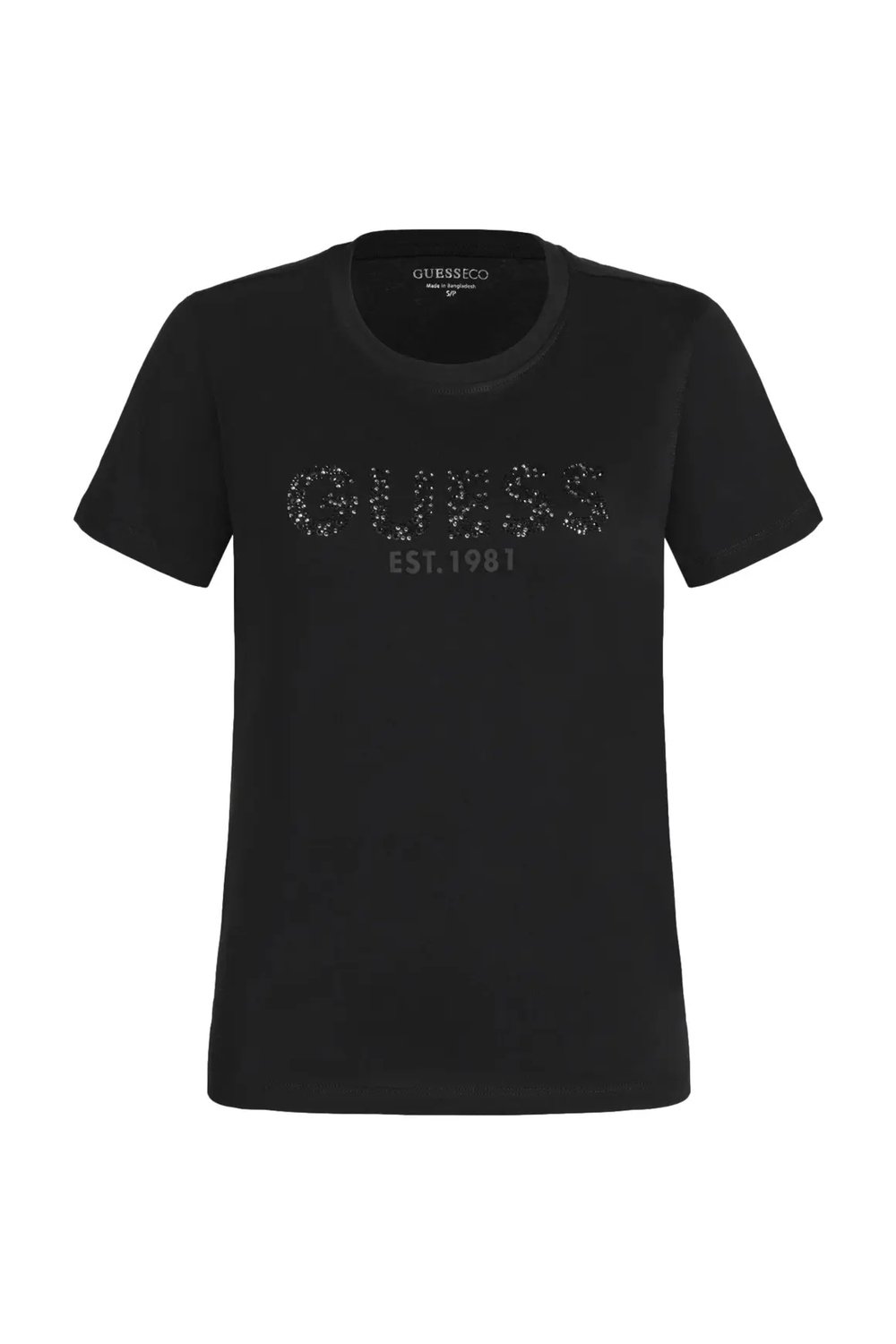 Camiseta de la marca Guess Jeans Negro
